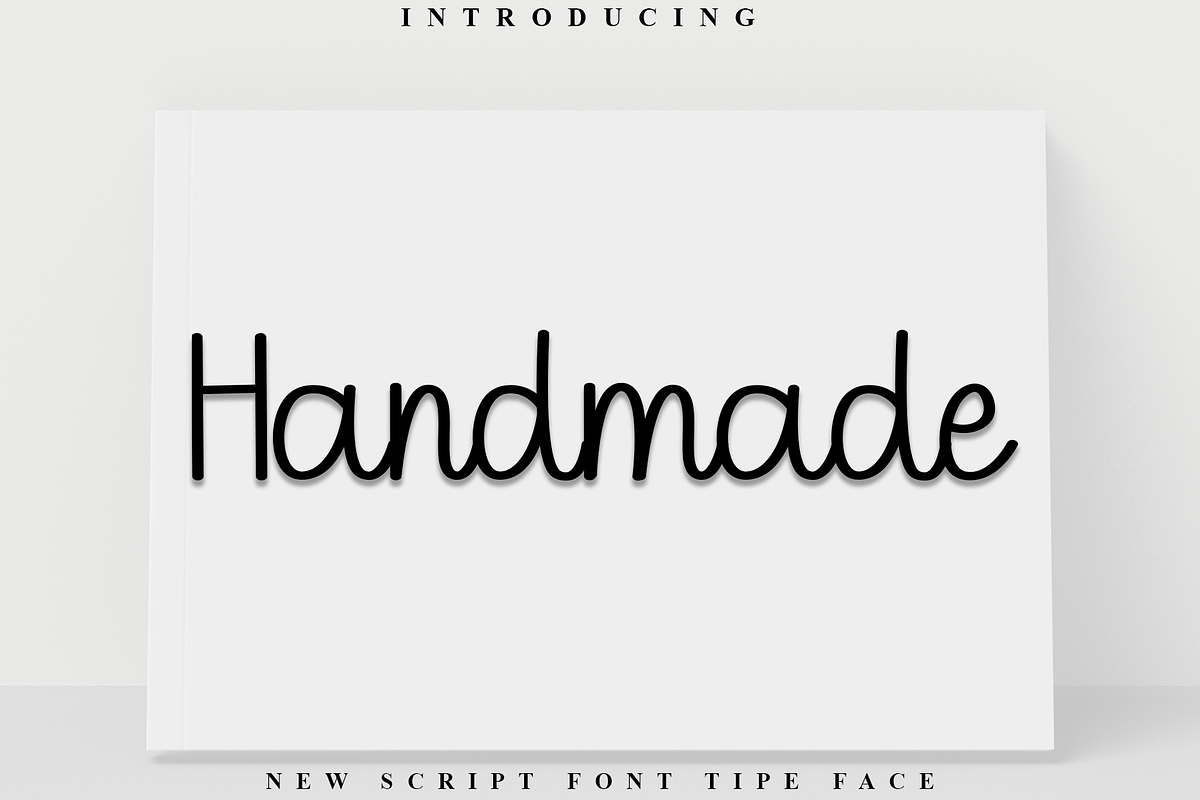 Handmade, a Handwritten Font by FreshTypeINK (Photo 1 of 8)