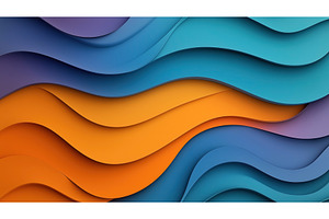 Abstract geometric background with, an Illustration by Sergey Kotenev
