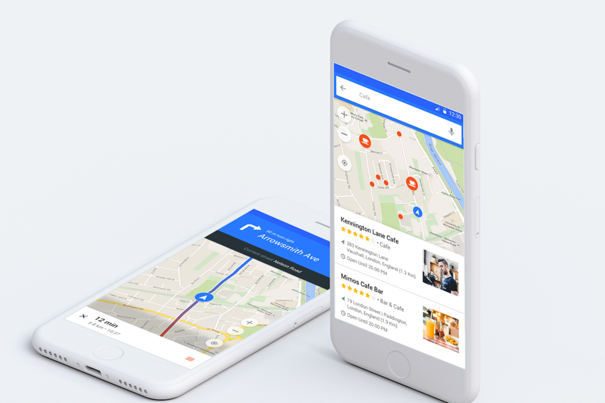 Map - Material Design Templates, a Templates & Theme by UICreative