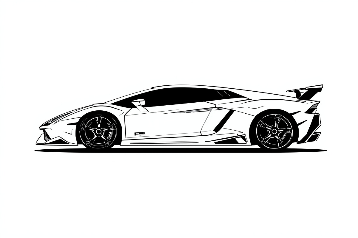 Car Silhouette Vector Art, an Illustration by musafir_fashion (Photo 4 of 9)
