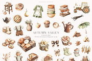 Autumn Valley Collection, a Seasonal Illustration by PeDe Designs (Thumbnail 7 of 34)