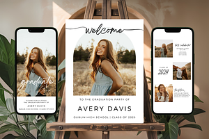 Graduation Invitation Class of 2025, an Invitation Template by Earth5168