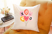 Cute Valentine Day Balloons Clipart, an Illustration by Sublimation Artist (Thumbnail 6 of 6)