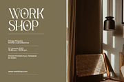 Aesthetic - Modern Display Serif, a Serif Font by Nirmana Visual (Thumbnail 7 of 7)