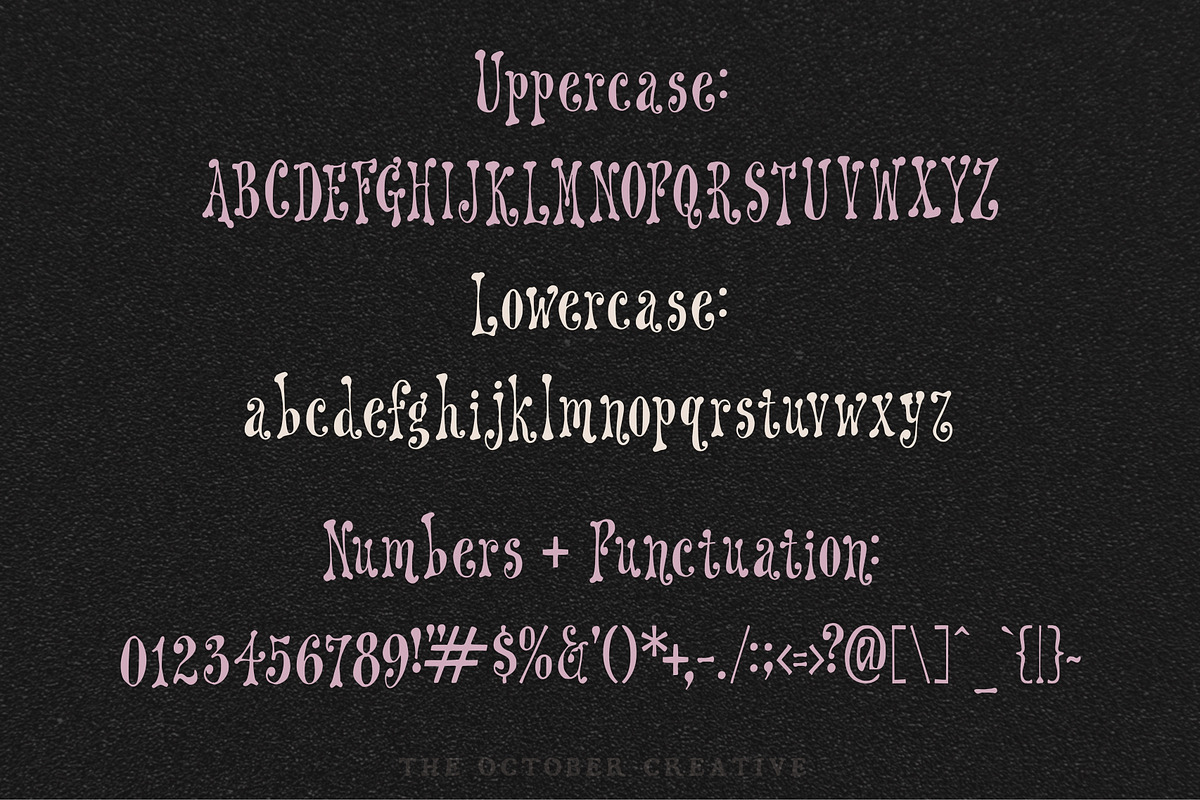 Lottie Mae Retro Display Font, a Handwritten Font by The October Creative (Photo 2 of 8)