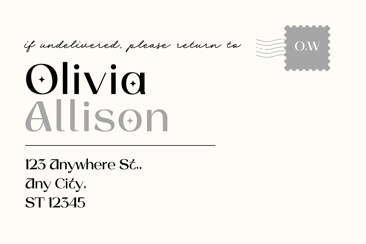Aesthety Typeface, a Serif Font by Get Studio (Photo 7 of 13)