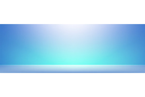 Blue neon studio space, gradient, an Illustration by art PVP - market