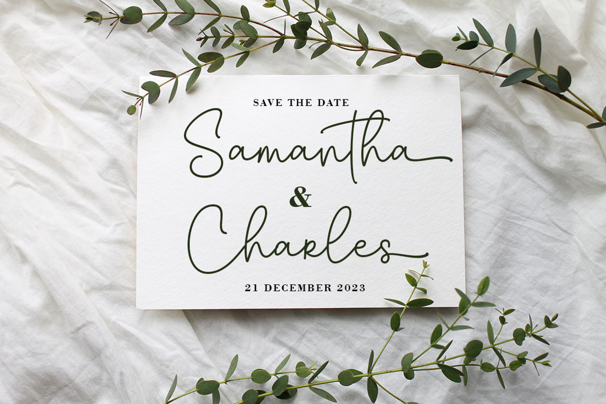 Narathama, a Script Font by GloowStudio (Photo 6 of 10)