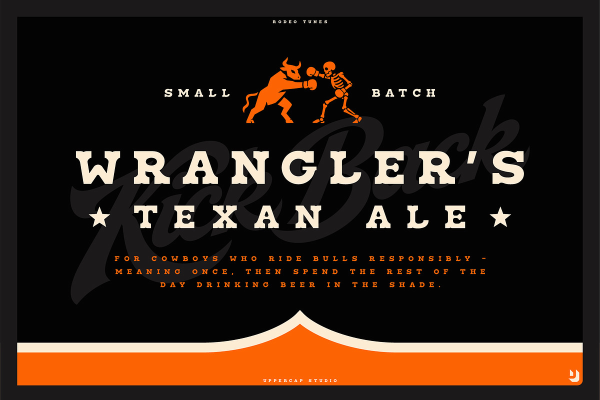 Rodeo Tunes - Western Slab Serif, a Slab Serif Font by UppercapType (Photo 11 of 21)