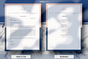Creative CV Resume Template + icons, a Resume Template by HIRED Design Studio (Thumbnail 3 of 12)