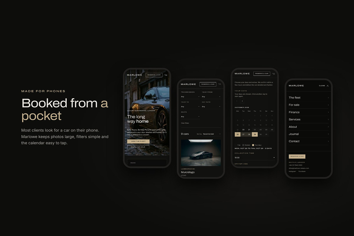 Marlowe Car Rental WordPress Theme, a WordPress Template by Tomasz Ganclerz (Photo 9 of 21)