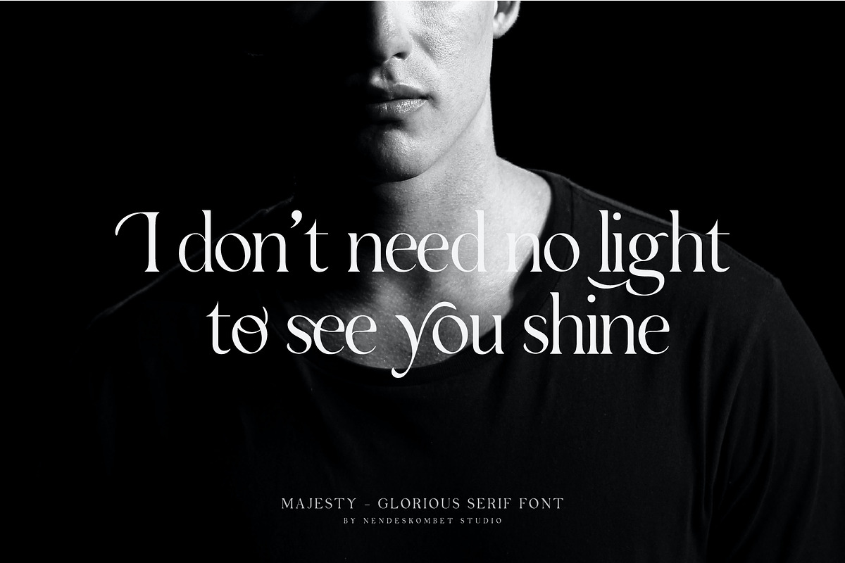 MAJESTY - GLORIOUS SERIF, a Serif Font by NendesKombet Studio (Photo 12 of 15)