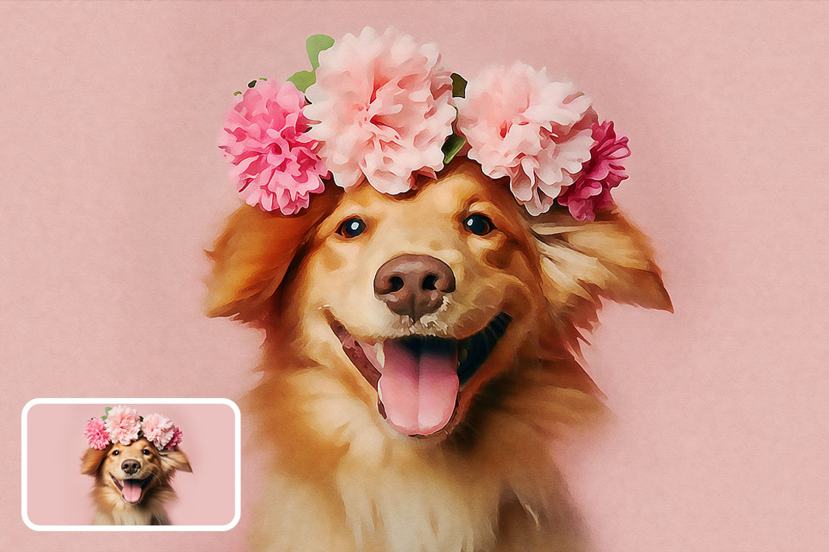Artistic Painting Photo Effect, a Layer Style Add-On by dokudokunomi (Photo 4 of 5)