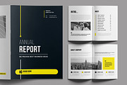 Annual Report Brochure Layout, a Brochure Template by ContestDesign (Thumbnail 1 of 3)