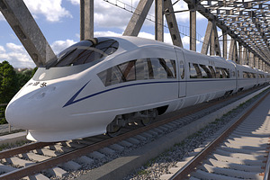 Hi-speed Train Siemens Velaro CRH