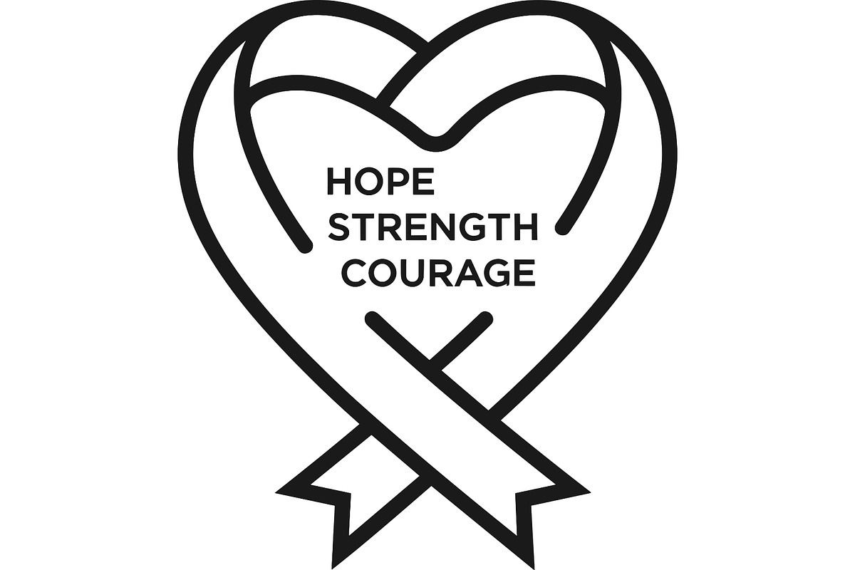 Cancer Awareness T Shirt Design Set, a Healthcare Illustration by balal (Photo 2 of 30)