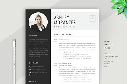 Resume Template Ashley