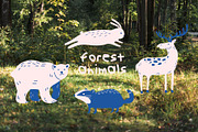 Autumn forest vector bundle, an Animal Illustration by Luamor (Thumbnail 3 of 13)