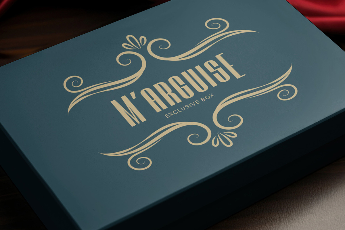 Hustlers - Art Deco Font, a Sans Serif Font by Krismagraph (Photo 4 of 12)
