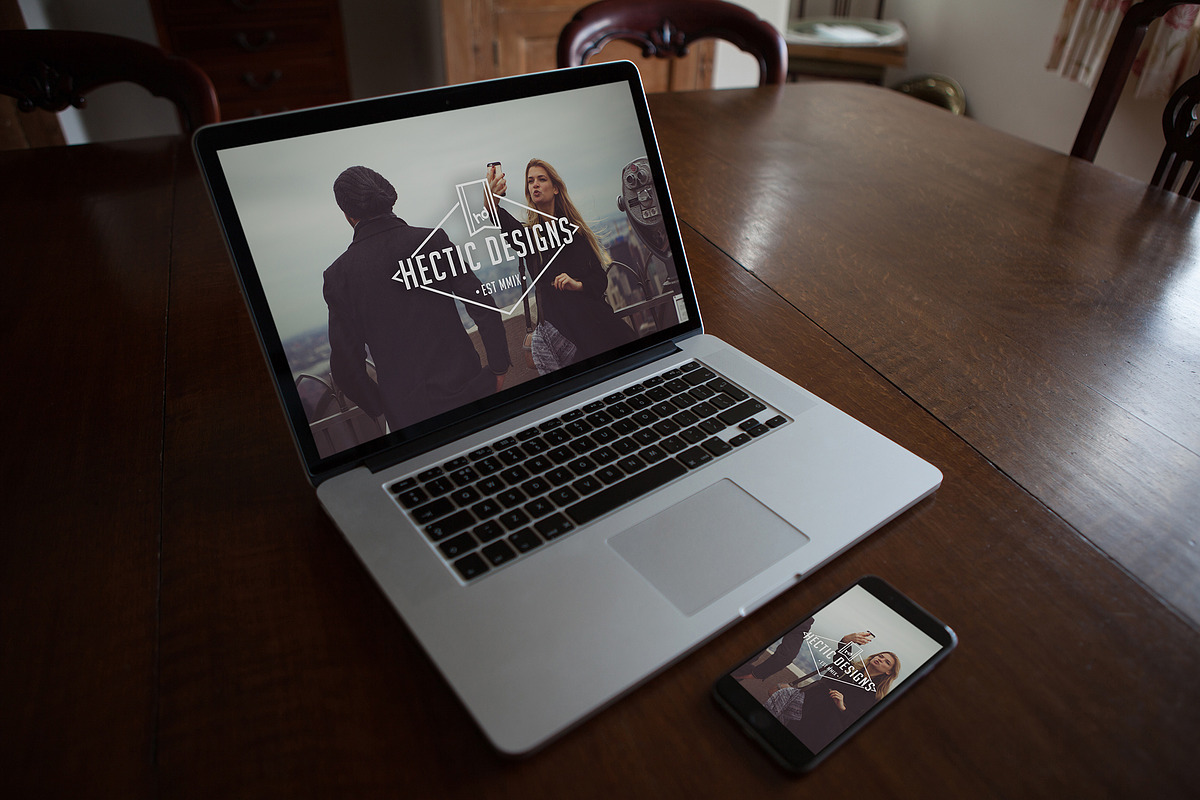 Macbook & iPhone Mockups, a Mac Mockup by North & Beard Ltd (Photo 3 of 5)