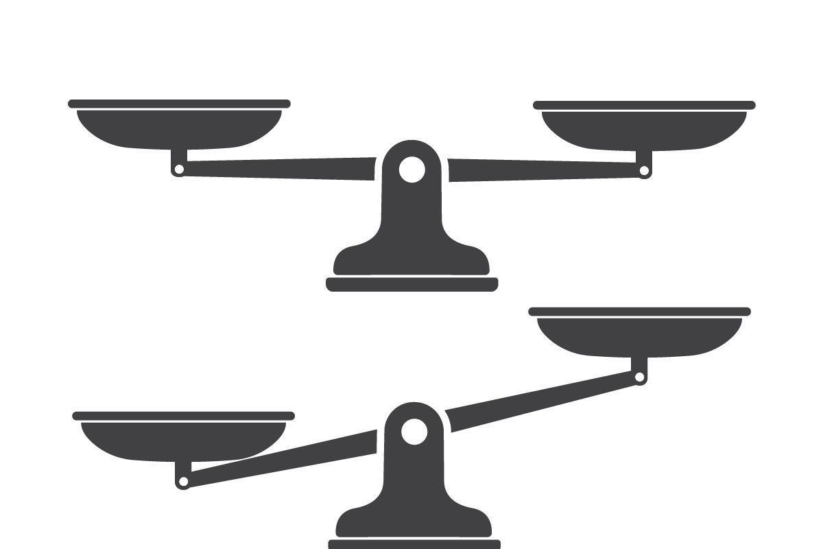 Scales, Flat design, a Work Illustration by Drum-magic