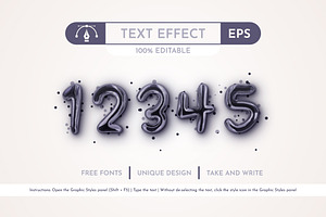 Petroil Editable Text Effect