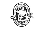 Overland Fuel Co Logo, a Branding & Logo Template by HuhnCreative (Thumbnail 1 of 2)