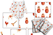 Matryoshka doll - kids collection, an Illustration by Linerisyart (Thumbnail 5 of 10)