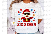 Yarn Crochet Six Seven Santa PNG, an Illustration by OK Design (Thumbnail 2 of 4)