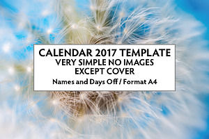 Polish Calendar 2017