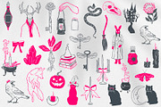 Magic Halloween Illustrations, a Decorative Illustration by Deveze Art & Co (Thumbnail 5 of 9)