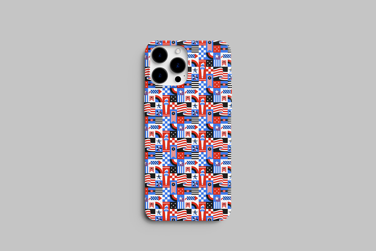 United States of America Pattern, a Pattern Graphic by Neermana (Photo 2 of 5)
