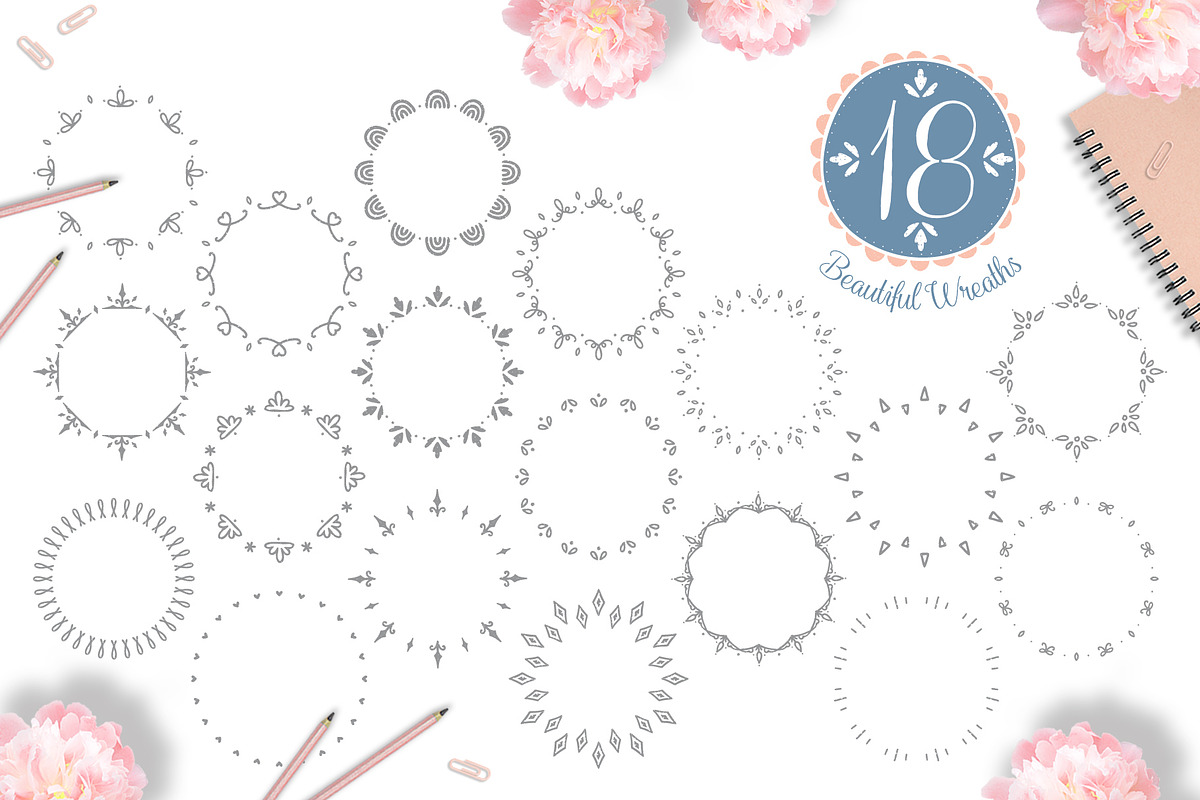 Pretty Little Things Decoration Set, a Decorative Illustration by Euonia Meraki (Photo 6 of 13)