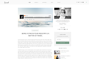 Sarah PSD Blog Theme, a Websites & App Template by thematica (Thumbnail 5 of 11)