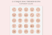 Dog Themed Instagram Cover Icons, an Icon by Oh so Lively (Thumbnail 2 of 9)