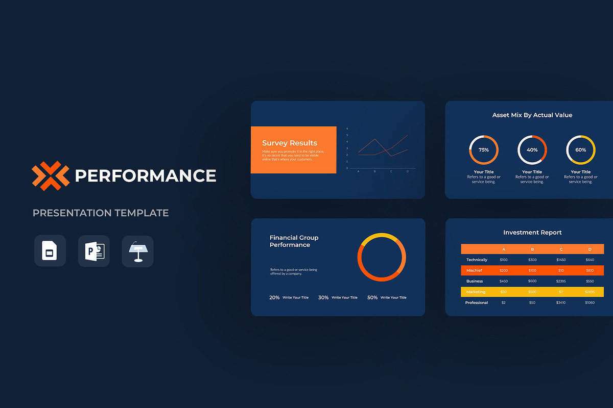 WAVES Finance Presentation Bundle, a Presentation Template by slidequest (Photo 11 of 14)