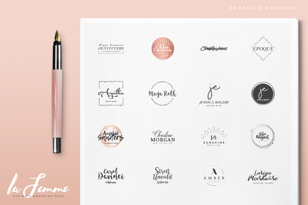 1500 Logos Bundle Collection, a Branding & Logo Template by Graphicdome (Photo 151 of 185)
