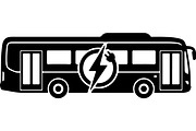 Electric bus and transportation, a Transportation Illustration by jahid234 (Thumbnail 14 of 21)