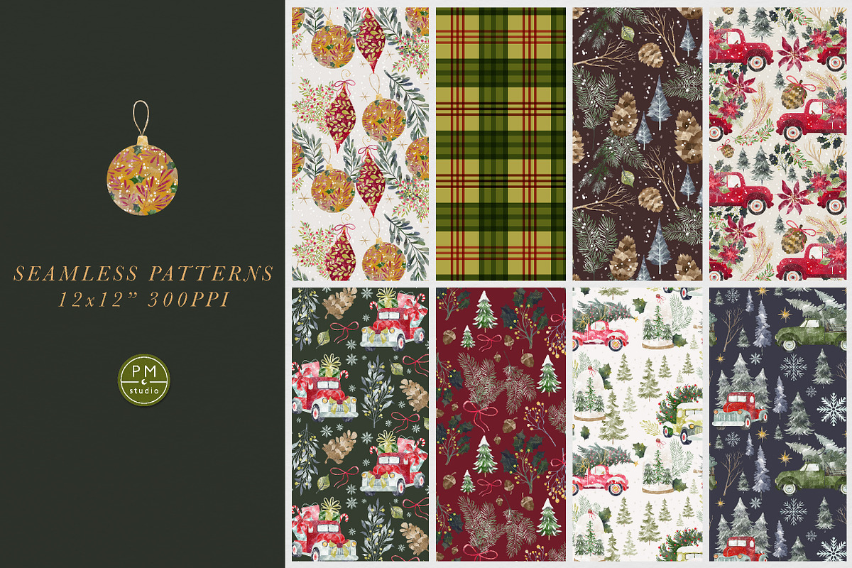 Rustic Winter Bundle, a Graphic by PetiteMarket (Photo 5 of 5)