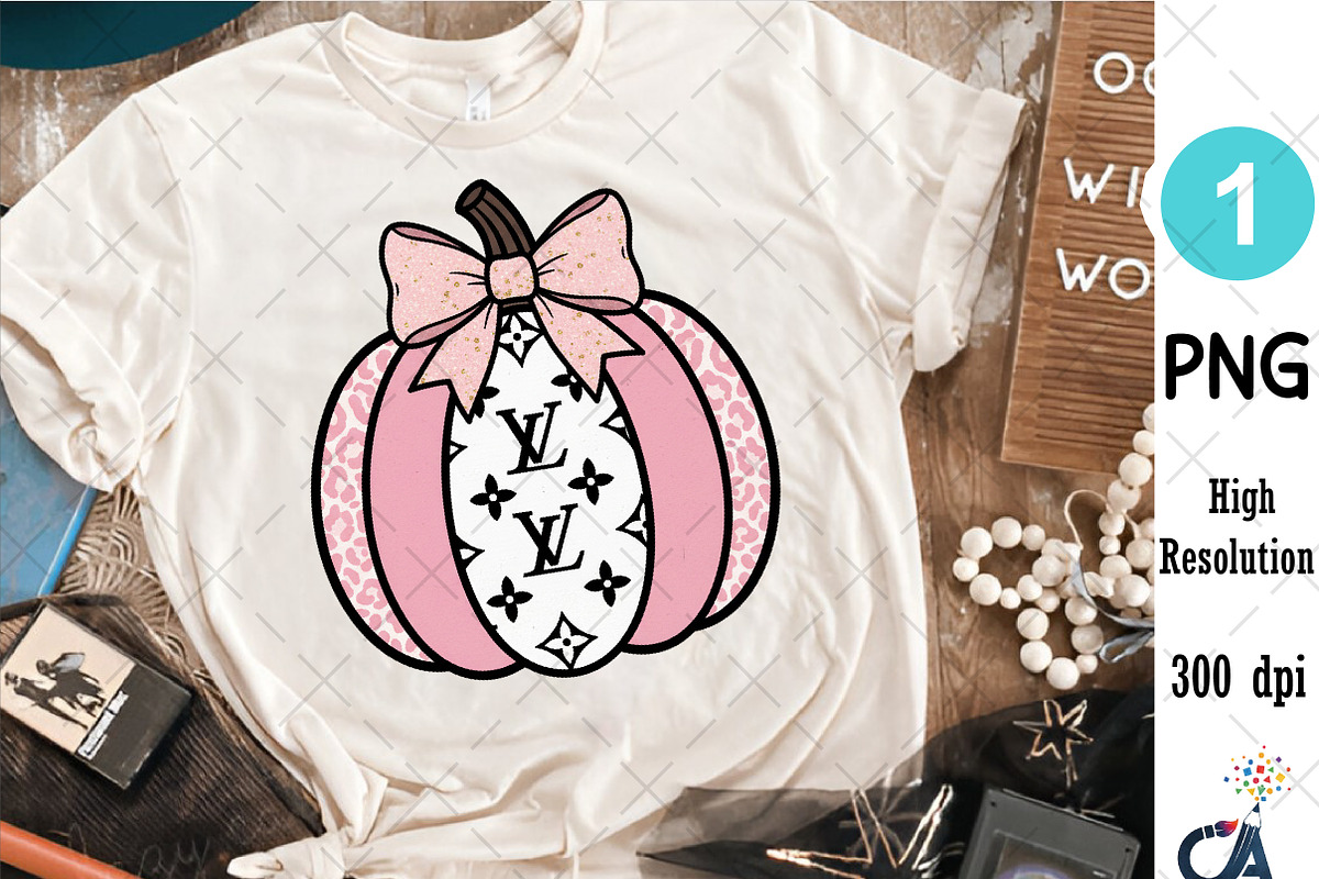 Checkered Pumpkin With Bow PNG, an Illustration by Creative Art (Photo 3 of 6)