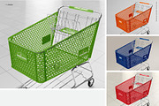Shopping Cart Branding Mockup, a Product Mockup by INCDesign (Thumbnail 6 of 14)