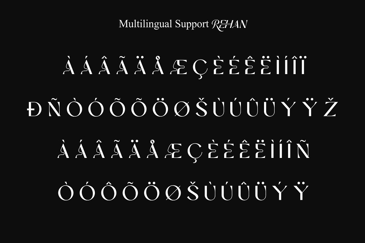 REHAN Elegant Font duo Sans Script, a Script Font by WhymoreArt (Photo 8 of 11)