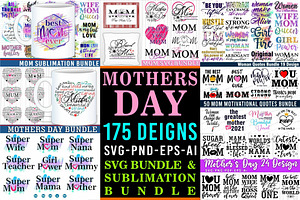Mothers Day SVG Design Bundle