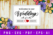 Wedding Sign SVG Bundle, Farmhouse, an Object Graphic by D2PUTRI (Thumbnail 3 of 12)
