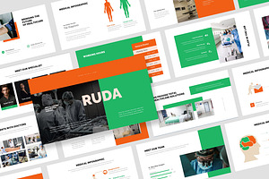 Ruda : Medical Profile Keynote, a Presentation Template by Punkl Camp
