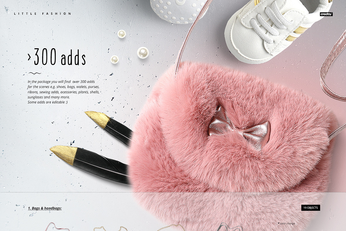 Little Fashion Apparel Mockup Bundle, a Hoody Mockup by creatsy5 (Photo 5 of 15)