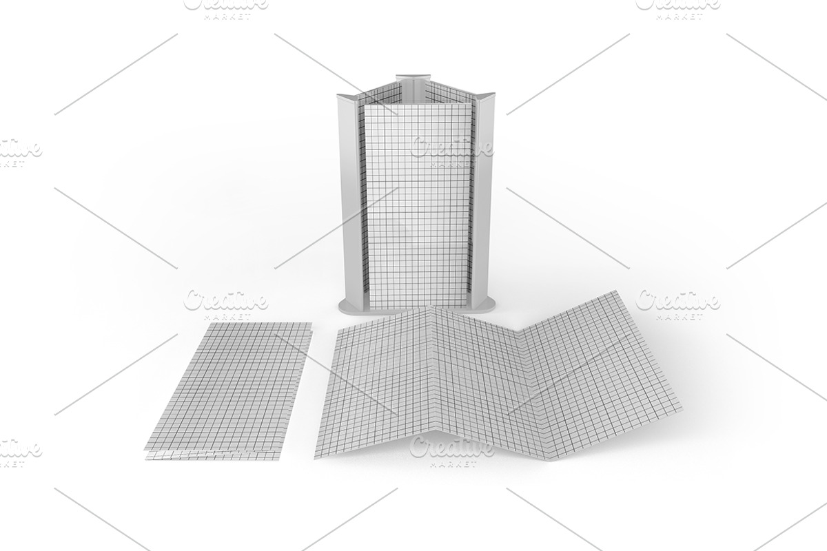 Brochure Mockup, an Advertising Mockup by Qaleb Studio