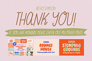 Monday Picnic • Quirky Handwriting, a Sans Serif Font by Becky Simpson (Thumbnail 16 of 16)