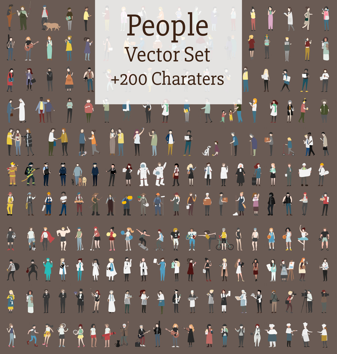 Illustration of people, a Person Illustration by rawpixel