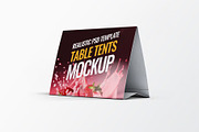 Table Tents Mock-Up, an Advertising Mockup by DesignRushMarket (Thumbnail 3 of 6)